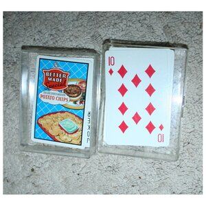 Vtg Bettermade Special Potatoe Chips Playing Cards Deck  Advertising Deck